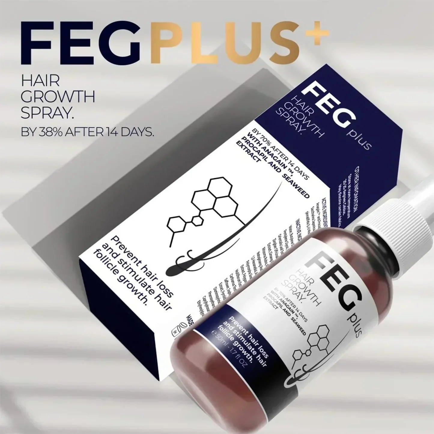 FEG PLUS HAIR SPRAY | 100% GUARANTEED RESULTS